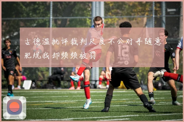 古德温批评裁判尺度不公对手随意犯规我却频频被罚